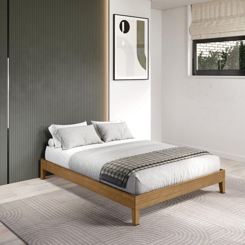 Forest Grove Full Platform Bed in Urban Oak, , large