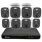 Swann Enforcer 8 Camera 8 Channel 4K Ultra HD DVR 2TB HDD Security System with Mic in White, , large