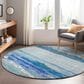 Dalyn Rug Company Trevi TV8 8" Round Blue Area Rug, , large