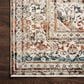 Loloi Theia THE-05 9"5" x 12"10" Taupe and Brick, , large