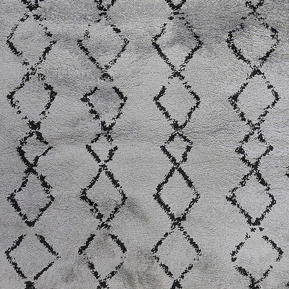 Amer Rugs Aspen 7&#39;6&quot; x 9&#39;6&quot; Gray and Black Area Rug, , large