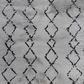 Amer Rugs Aspen 7"6" x 9"6" Gray and Black Area Rug, , large