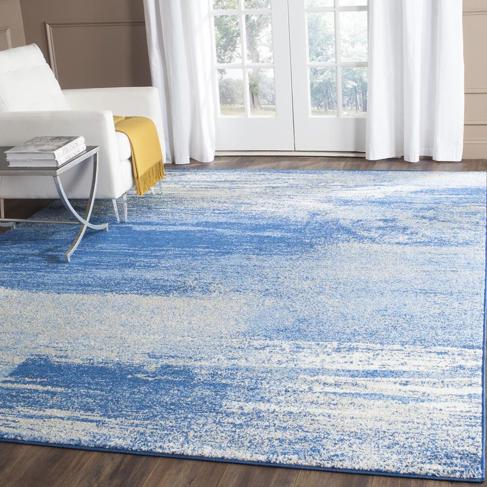 Safavieh Adirondack ADR112F-10 10&#39; x 14&#39; Silver/Blue Area Rug, , large