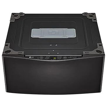 LG Sidekick Pedestal Washer in Black Steel, , large