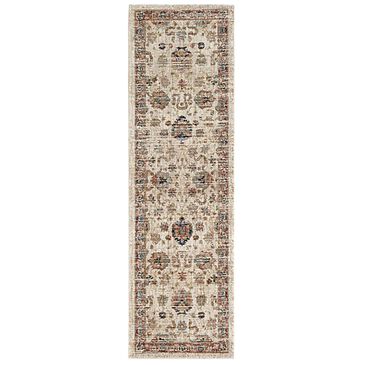 Karastan Spice Market 91199-70033 2"4" x 7"10" Koyna Cream Runner, , large