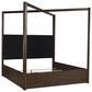 Millenium Dilenno 3-Piece King Canopy Bedroom Set in Dark Brown, , large
