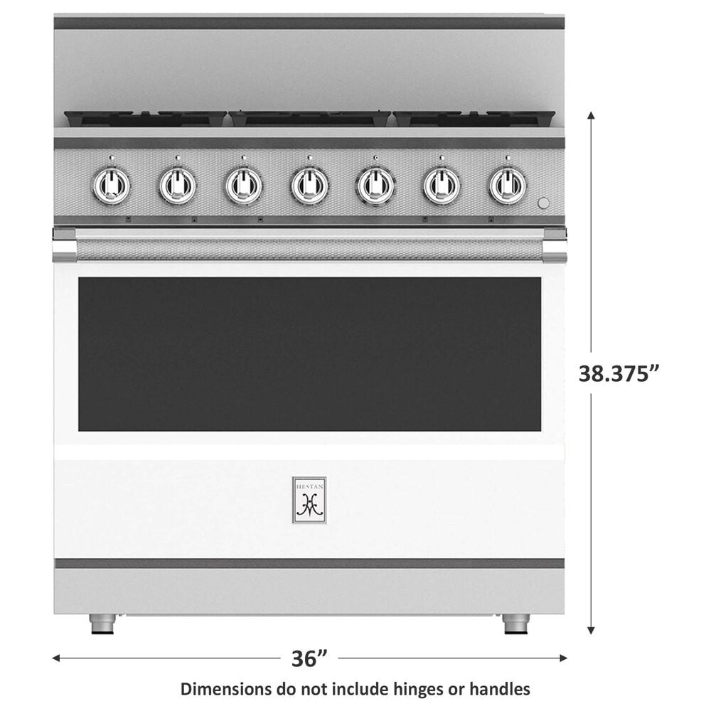 Hestan KRD Series 5.8 Cu. Ft. Slide-In Natural Gas Range with 5-Burner in Froth, , large