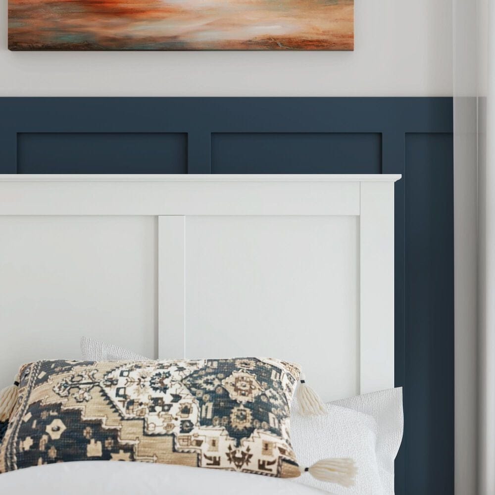 Ashley Bostwick Shoals Twin Panel Bed in White, , large