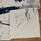 Feizy Indio 1"8" x 2"10" Ivory and Blue Area Rug, , large
