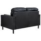 Ashley Bryceview Stationary Sofa and Loveseat Set in Onyx, , large