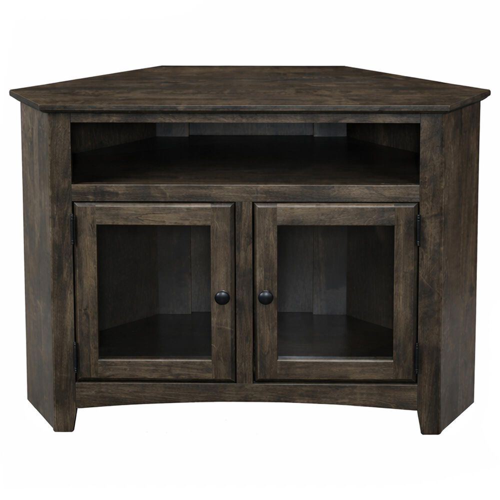 Archbold Furniture Shaker 40" Corner Console in Iron, , large