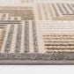 Central Oriental Fontana Halden 2"2" x 7"6" Cream and Brown Runner, , large