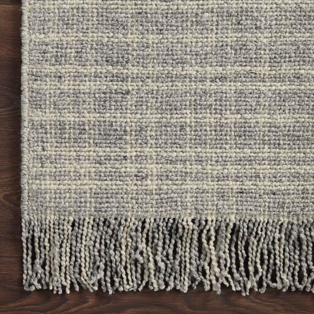 Magnolia Home Caleb 2&#39;6&quot; x 7&#39;6&quot; Grey and Natural Runner, , large