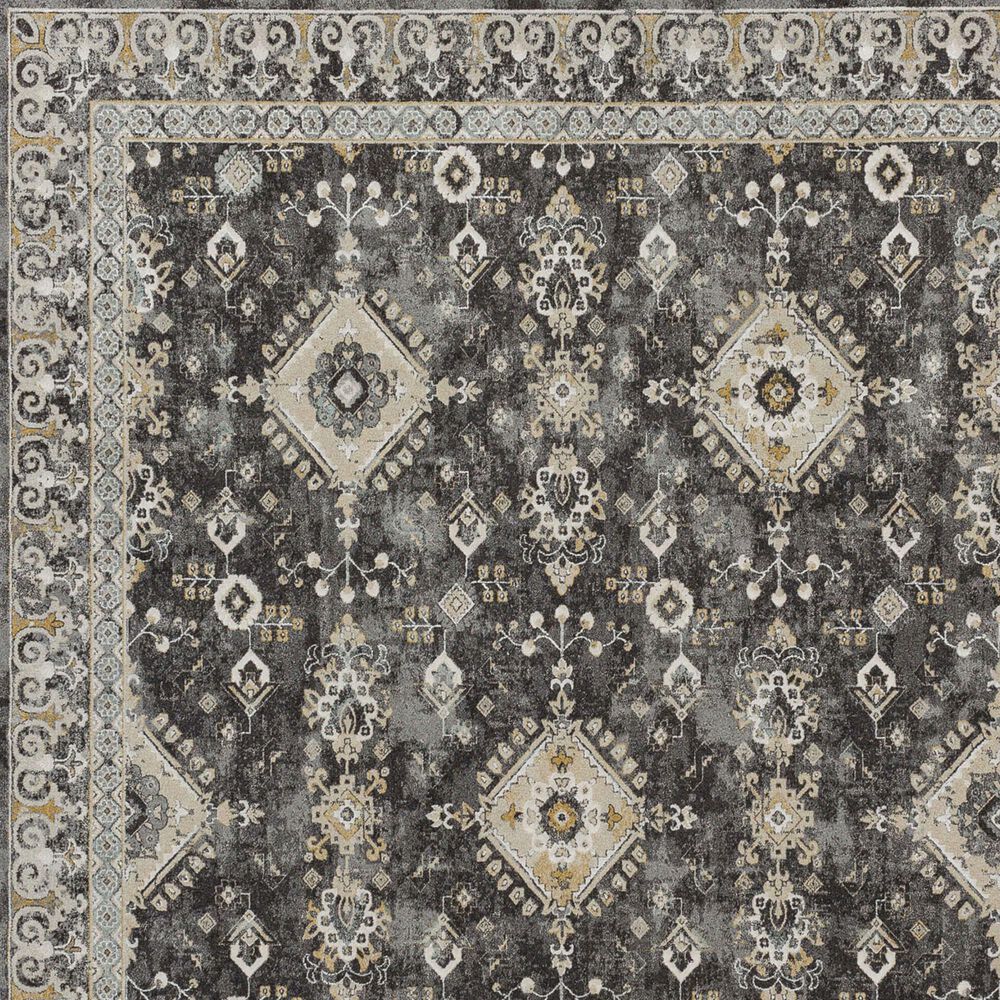 Karastan Windemere 6&#39;6&quot; x 9&#39;10&quot; Anthracite Area Rug, , large