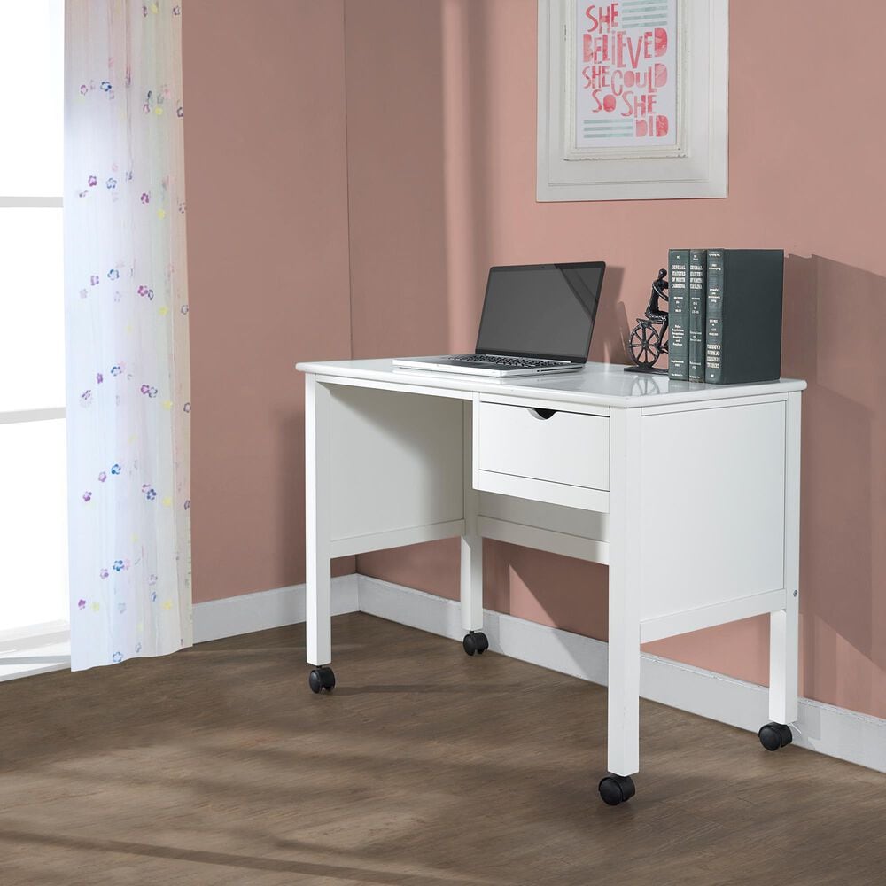 The Monday Company Student Desk in White, , large