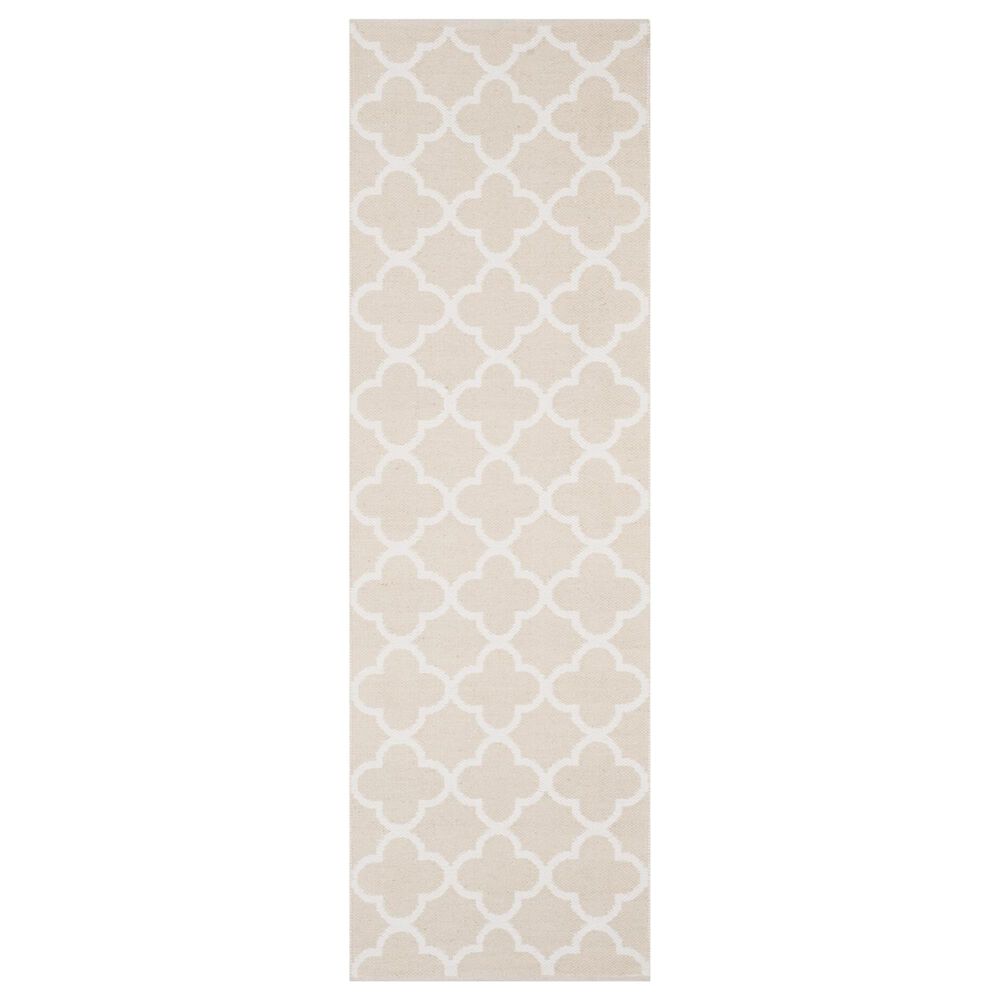 Safavieh Montauk 2'3" x 7' Beige and Ivory Runner, , large