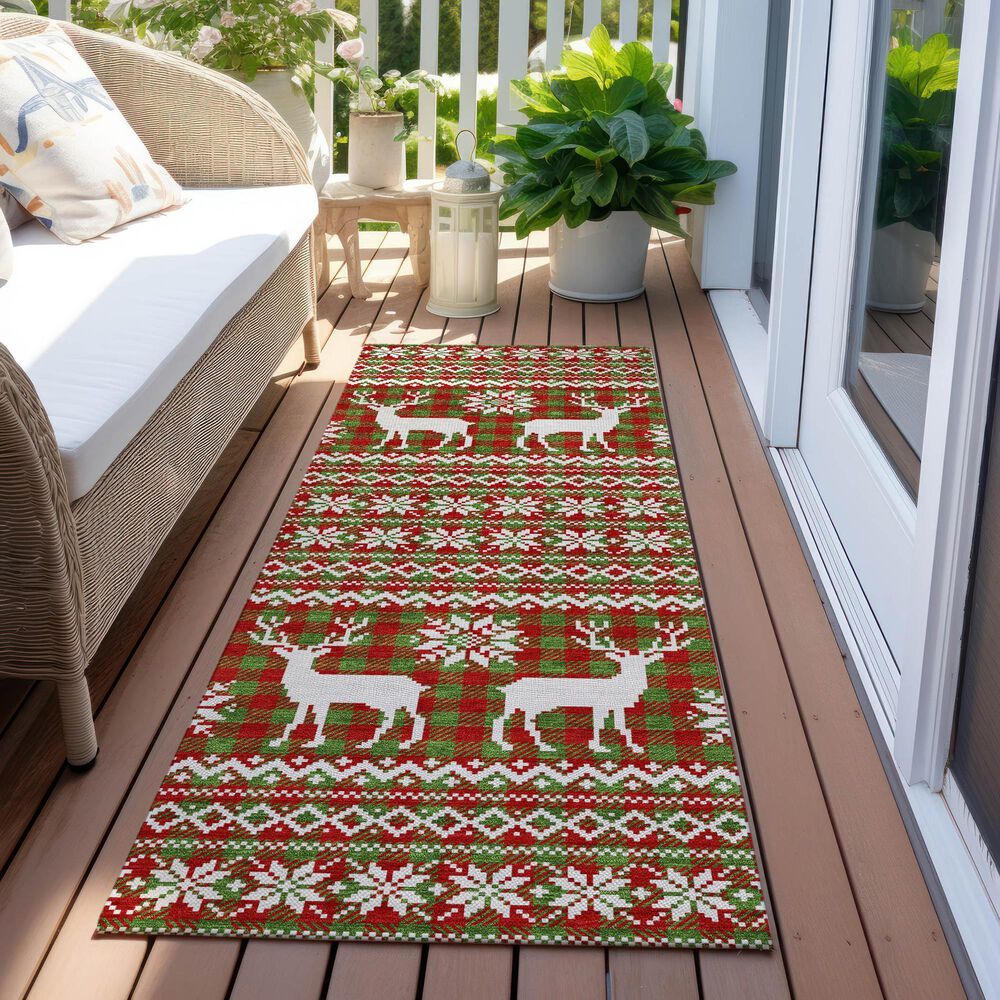 Dalyn Rug Company Wonderland WN28 2&#39;3&quot; x 7&#39;6&quot; Fern Indoor/Outdoor Runner, , large