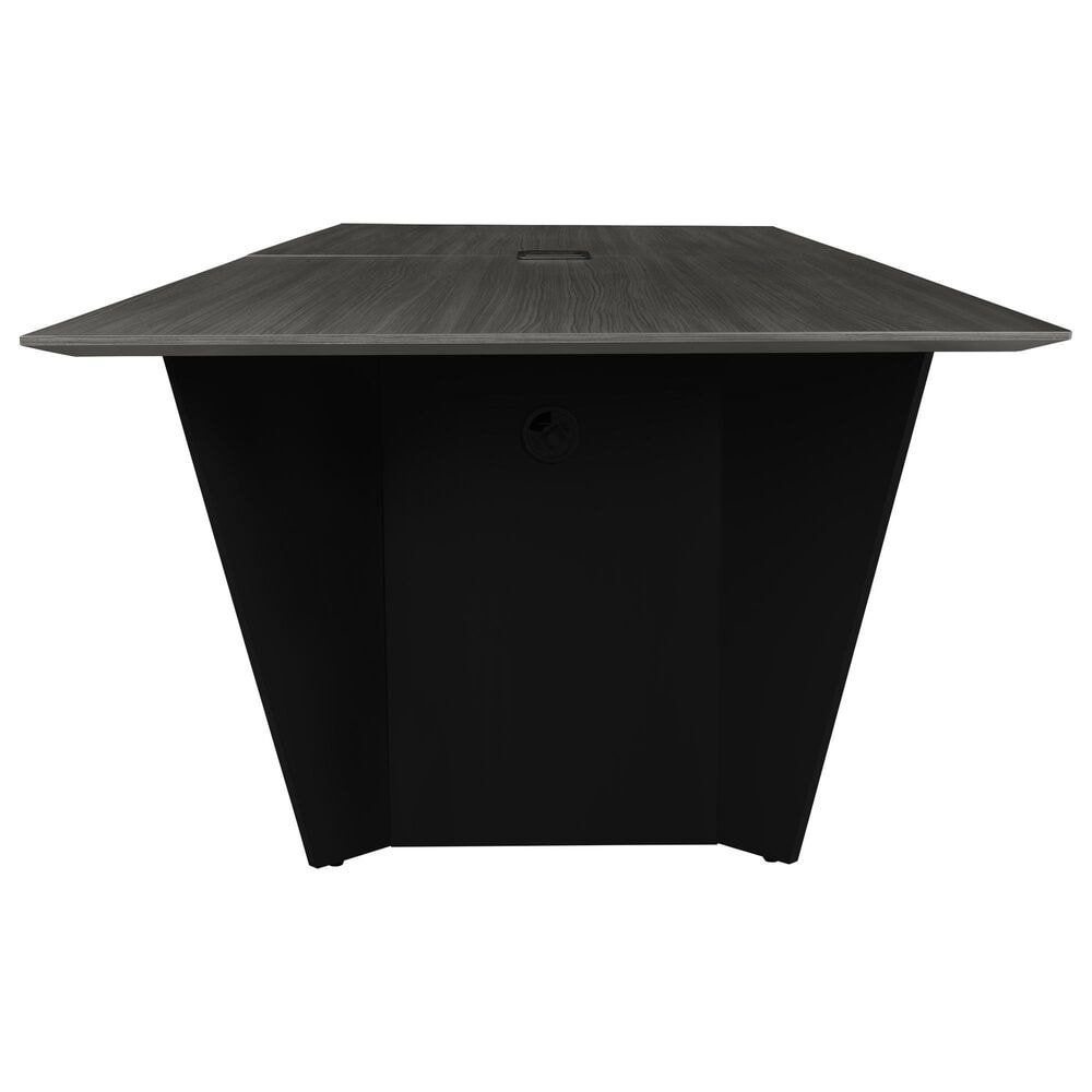 Regency Global Sourcing Array 120" Conference Table in Black and Ash Grey, , large