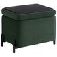 Lifestyle Solutions Kona Small Storage Ottoman in Green, , large