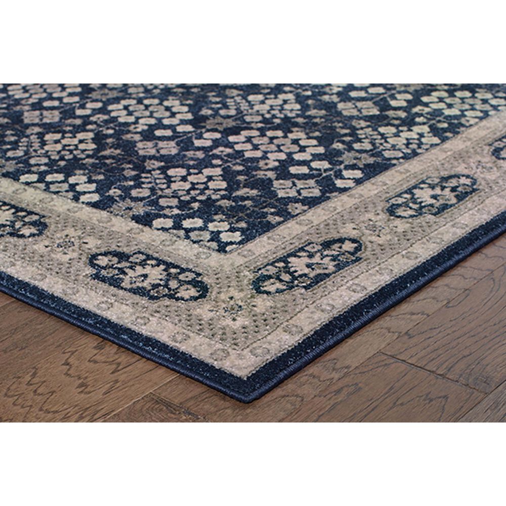 Oriental Weavers Richmond 119B 12' x 15' Navy Area Rug Nebraska Furniture Mart