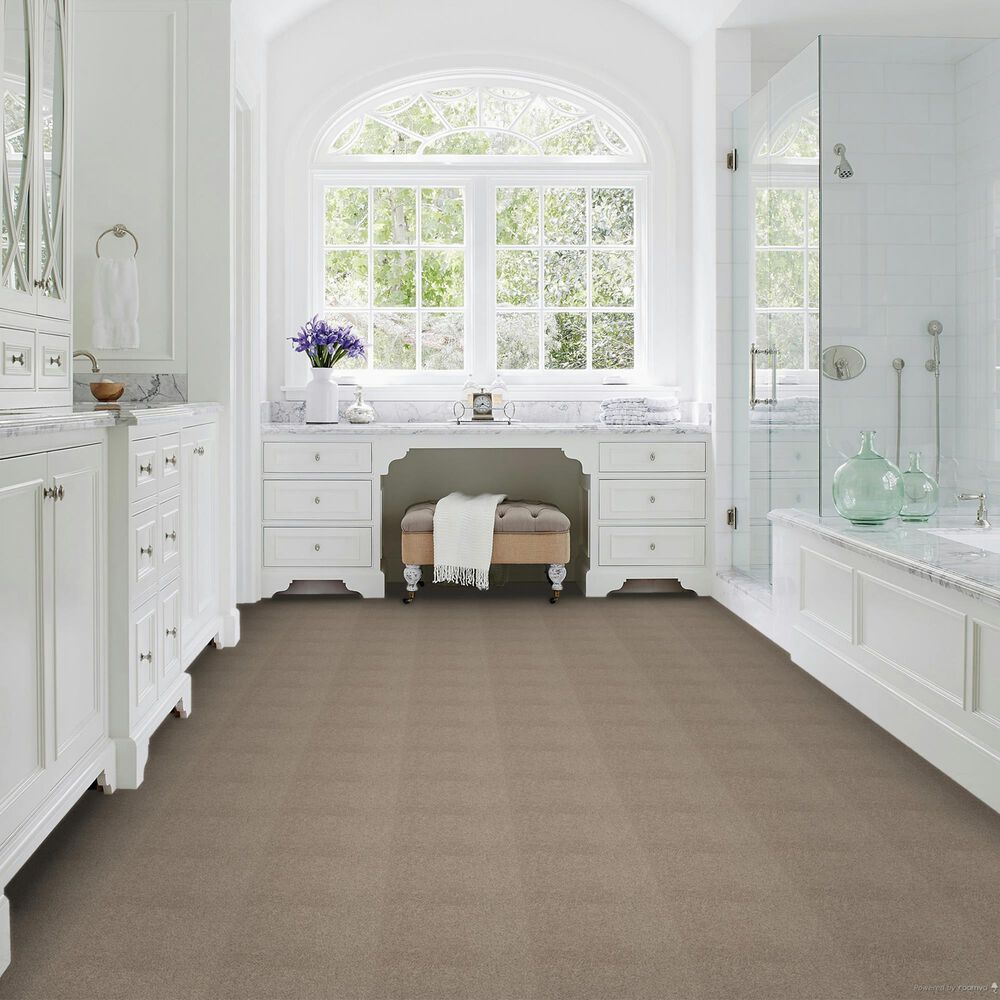 Karastan Magnetism Carpet in Khaki, , large