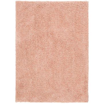 Central Oriental Geneva Shag 5" x 7" Blush Area Rug, , large