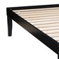 Linden Boulevard Polly King Platform Bed without Headboard in Black, , large