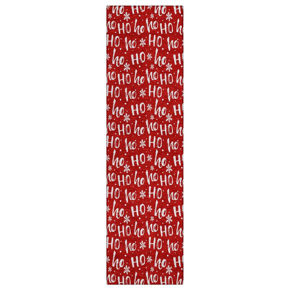 Dalyn Rug Company Wonderland WN22 2"3" x 7"6" Red Indoor/Outdoor Runner, , large