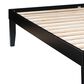 Linden Boulevard Polly Queen Platform Bed without Headboard in Black, , large