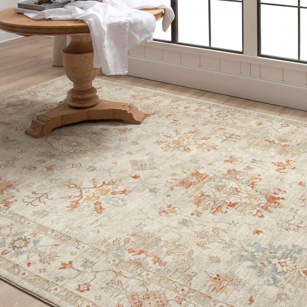 Karastan Adalia Traditional  7&#39;8&quot; x 10&#39;3&quot; Cream, , large