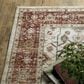 Oriental Weavers Sumter 2" x 8" Ivory and Red Runner, , large