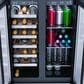 Elica 4.8 Cu. Ft. French Door Beverage and Wine Center in Stainless Steel, , large