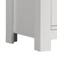 HOMLUX 2-Drawer Nightstand in White, , large