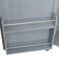 HOMLUX 39" Outdoor Kitchen Island with Stainless Table Top in Grey Blue, , large