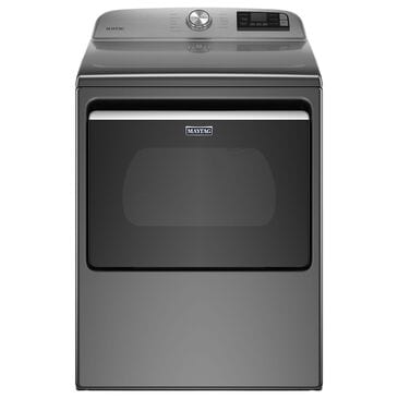 Maytag 7.4 Cu. Ft. Front Load Electric Dryer with WiFi in Metallic Slate, , large