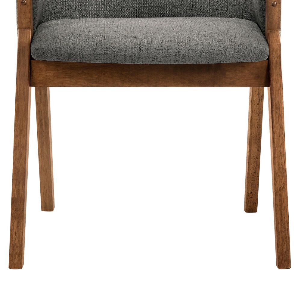 Blue River Renzo Dining Chair in Charcoal/Walnut &#40;Set of 2&#41;, , large