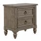 Belle Furnishings Americana Farmhouse 4 Piece Queen Sleigh Bedroom Set in Dusty Taupe and Black, , large