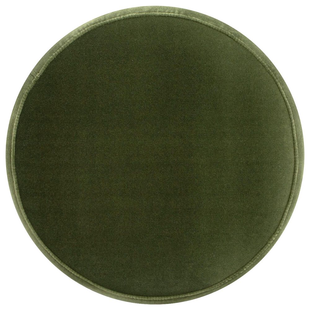 Jennifer Taylor Home Edward Pouf in Olive Green, , large
