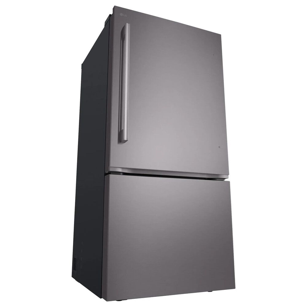LG 26 Cu. Ft. Bottom Freezer Refrigerator in Black Stainless Steel, , large