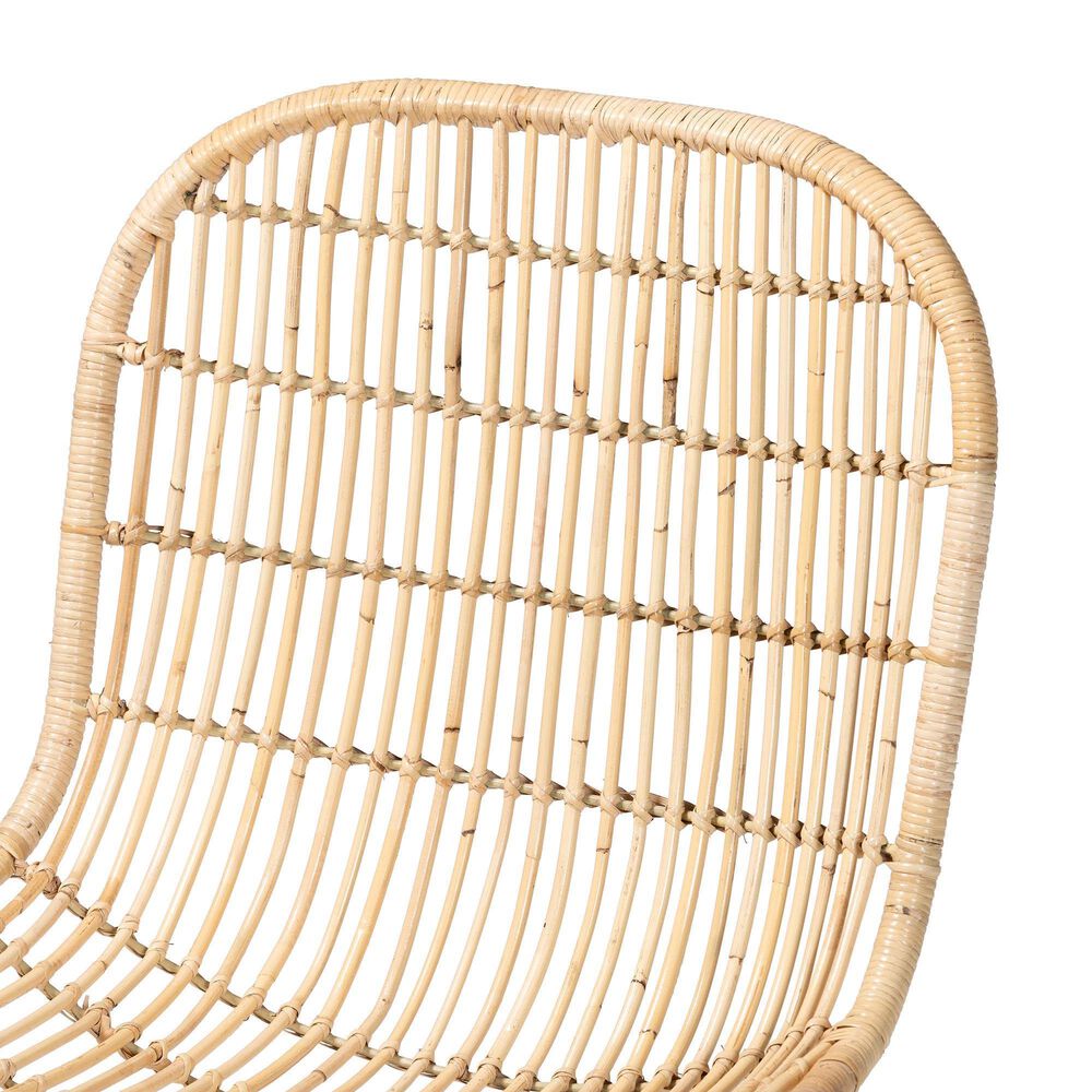 Baxton Studio Rosalba Side Chair in Light Honey (Set of 2), , large