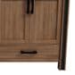Lexora Home Ziva 60" Double Bathroom Vanity in Rustic Barnwood with 2 cm White Quartz Top and Rectangular Sinks, , large