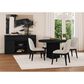 37B Rosalie Side Chair in Black, , large