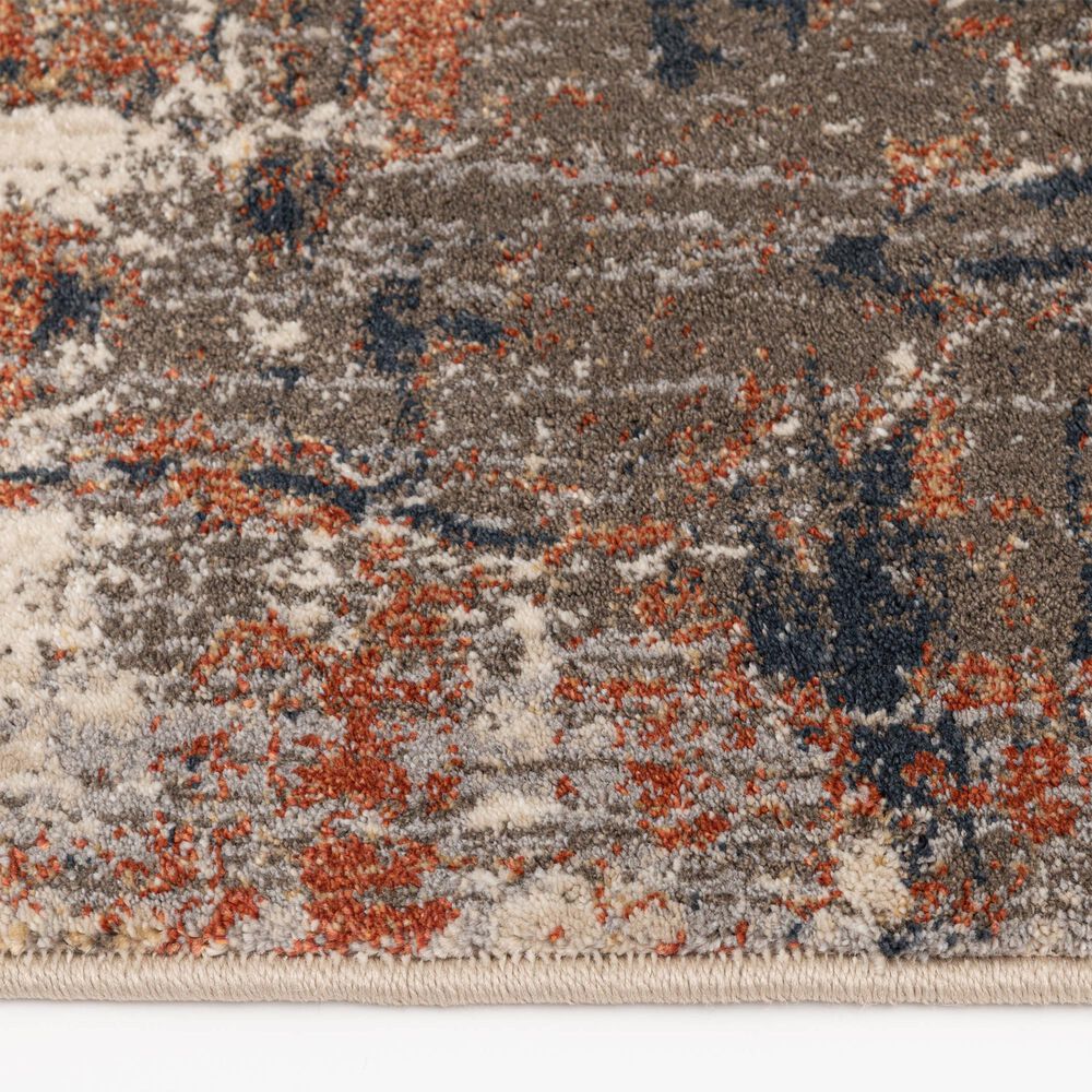 Central Oriental Montville Desmonia 7&#39;10&quot; x 9&#39;10&quot; Alabaster and Multicolor Area Rug, , large