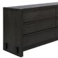 Four Hands Aramis 6 Drawer Dresser Only in Smoked Black Resawn, , large