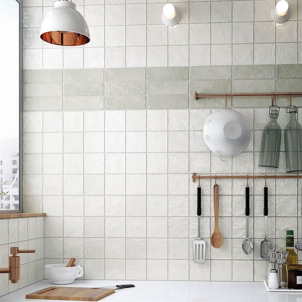 Soho Studio Myorka Grey 2&quot; x 8&quot; Ceramic Tile, , large