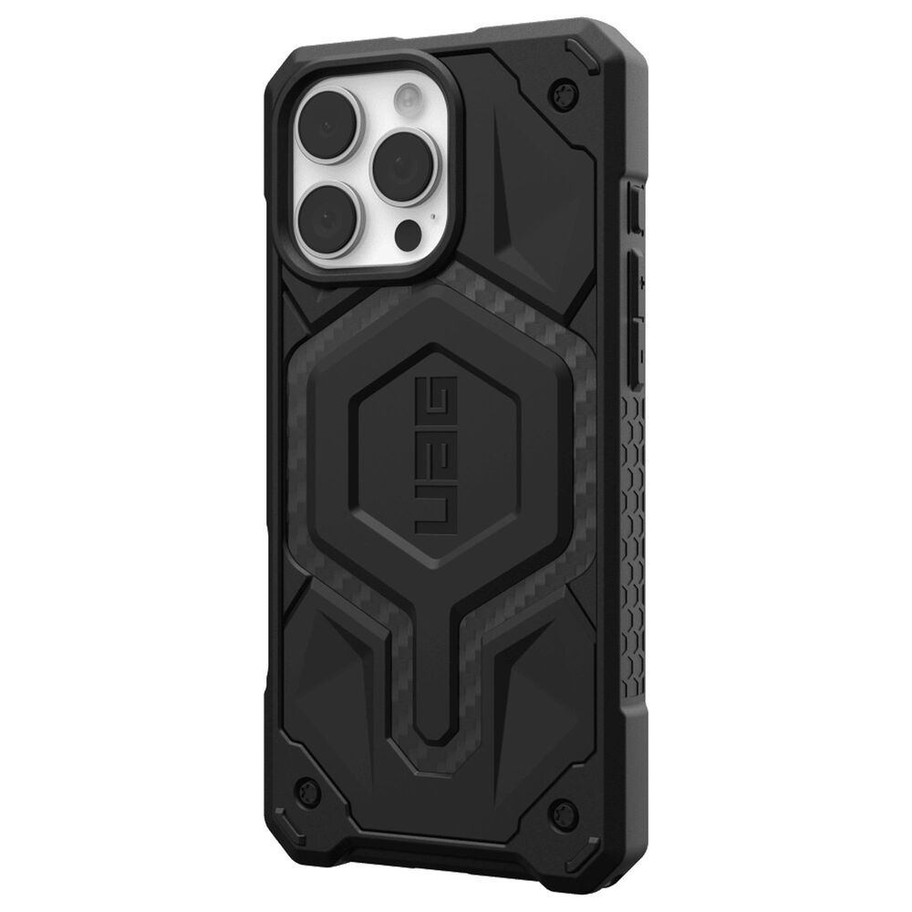 UAG Monarch Pro Series MagSafe Case for Apple iPhone 16 Pro in Carbon Fiber, , large