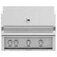 Hestan 36" Natural Gas Built-in Grill Top in Stainless Steel, , large