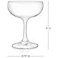 True Brands Coupe Cocktail Glasses in Clear (Set of 4), , large