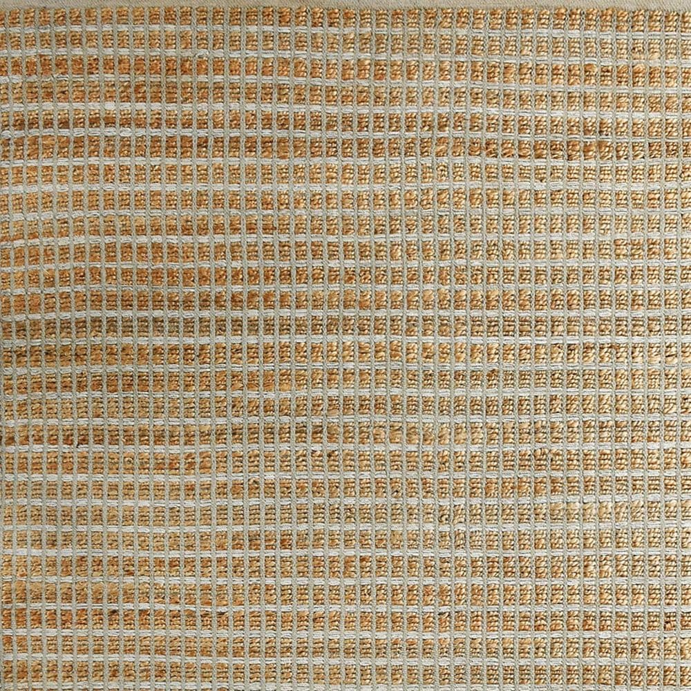 L&amp;R Resources Natural Fiber Geometric 9&#39; x 12&#39; Gray Area Rug, , large