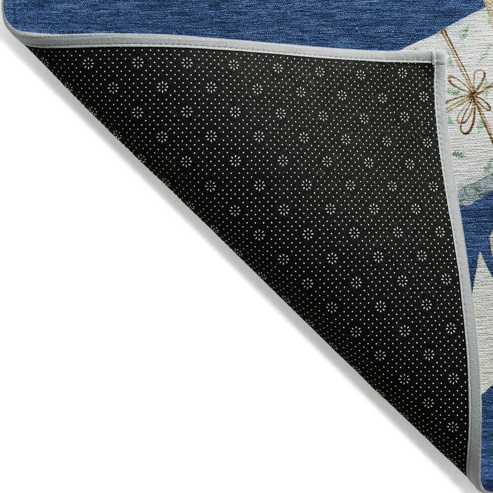 Dalyn Rug Company Wonderland WN33 Navy 1&#39;8&quot; x 2&#39;6&quot; Area Rug, , large